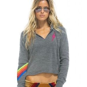 Aviator Nation 5 Strip Hoodie
